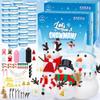 36 Pack Christmas Crafts Kit, DIY Xmas Ornaments Snowman Kit, Snowman Creative Air Dry Modeling Clay, Build a Snowman Kit Indoor Decorations, Christmas Activities Family School Events Party Supplies view 1