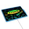 0 SMALL MODEL LCD Writing Tablet - 15 Inch Large Doodle Board, Rechargeable Drawing Pad for Kids & Teens, Learning Toys for 3-10+ Year Old Boys & Girls, Birthday & Christmas Gifts, Blue Travel Toys view 1