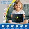 0 SMALL MODEL LCD Writing Tablet - 15 Inch Large Doodle Board, Rechargeable Drawing Pad for Kids & Teens, Learning Toys for 3-10+ Year Old Boys & Girls, Birthday & Christmas Gifts, Blue Travel Toys view 3