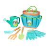BLUEY Gardening Set | Quality Garden Tool Kit for Kids and Toddlers | Includes Watering Can, Gloves, Two Shovels, Rake and Tote Bag view 1