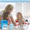 Christmas Craft Snowman Kit, 3 Pack DIY Snowman Craft Kit for Kids, Build a Snowman Indoor Decor, Creative Kids Air Dry Modeling Clay, Xmas Activities Christmas Making Kit for Toys Favors view 3