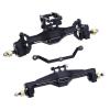 cvking RC Vehicle Axles Compatible with TRX4-M 1/18 RC Crawler Upgrade Parts Metal Front Rear Portal Axle Upgrade Ground Clearance 5.5MM RC Car Accessories(Color:1 Set) view 1