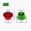 ToysCentral Basics 2Pcs M6 M8 Colorful Cup Head Washer Aluminum 6061 Cap Head Gasket for RC Model DIY Parts - (Inner Diameter: M8, Color: Royal Blue) view 4