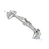 cvking RC Vehicle Axles Compatible with Axial for Capra 1/10 RC Car Part Aluminum Alloy RC Car Accessories Better Stability Front Axle Rc Front Axle Upgrade Parts(Color:2) view 2