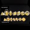 Bescon Oversized YellowDuck RPG Dice Set of 7, Novelty Jumbo Dice Yellow Duck Polyhedral DND Game Die Set view 2