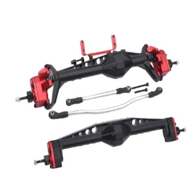 cvking RC Vehicle Axles Compatible with Axial for Capra 1/10 RC Car Part RC Car Accessories Replacement Parts Aluminum Alloy Protector Front Rear Axle