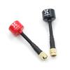 SPARKHOBBY Foxeer4 Elite High Gain Antenna 5.7G 2.6Dbi RHCP SMA RP-SMA UFL Straight/Angle MMCX for Freestyle Racing Drone (V4 Red UFL 86mm) view 2