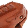 Luzhengyang Handcrafted Wooden Frog Sculpture Toy | Natural Mango Wood Money Frog Ornament | Soothing Croaking Sound | Relaxation Toy | Kids Gift | Home Office Decor 3 view 4