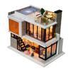 DIY Handcraft Miniature Kit with LED s - Wooden Dolls House Furniture Set for Completion, Florence Building Themed - Develop Intelligence and Patience - for Kids & Hobbyi view 1