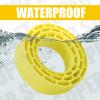 INJORA Silicone Rubber Inserts for 68-72mm*24-27mm 1.3" Tires, 4pcs (1370)(Yellow) view 2