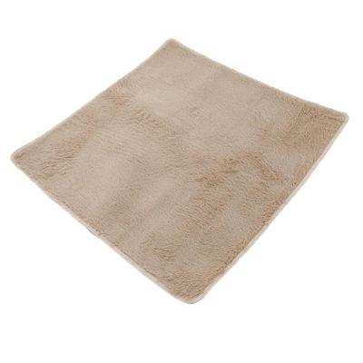 Kids Indoor Castle Tent Square Carpet Floor Activity Plush Cushion Khaki - Soft & Comfortable Rug Pad for Girls Indoor Princess Castle Tent Playhouse-Children Room Home Decor-39.