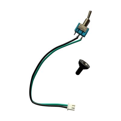 Metal and Plastic V007 Fishing Bait Boat Power Switch Accessory Set - Easy to Use for Perfect Control - Fits V007 Model - Great for Fishing Enthusiasts and Hobbyists