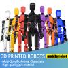 2025 New Assembly Completed-Titan 13 Action Figure,Dummy Robot 13 Action Figures Set,3D Printed Multi-Jointed Action Figures,Nova 13 Action Figure for Collectors Desktop Decorations (5pcs) view 3