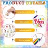 Aliceset 24 Pcs Bible Verses Religious Christian Dog Tag Necklace Religious Party Favors Inspirational Motivational Necklace Bulk for Easter Sunday School Holy Week Prizes Gifts(Classic) view 3