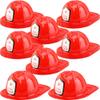 Restroma 48 Pack Kids Firefighter Hat Bulk Plastic Firefighter Helmet Fire Party Hat Fireman Costume Hat for Children Boys Girls Halloween Cosplay Party Accessory view 1