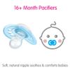 MAM Variety Pack with 3 Pacifiers for 16+ Months Babies, Includes Original, Air, and Glow-in-Dark Pacifiers view 3