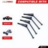 RCAWD #45 Steel CVD Drive Shaft Front Rear CVD Driveshaft Wheel Hex Wheel Nut for Arrma 1/18 Granite Grom Typhon Grom Mega 380 Upgrade Parts view 2