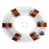 6 Coils Ring Electromagnetic Accelerator, Brushless Motor Cyclotron, Physics Aids Model, for Experimental Teaching, Scientific, DIY, Gifts, Experiment Equipment, Desk Toy view 1