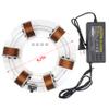 6 Coils Ring Electromagnetic Accelerator, Brushless Motor Cyclotron, Physics Aids Model, for Experimental Teaching, Scientific, DIY, Gifts, Experiment Equipment, Desk Toy view 2