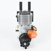 PurAr R/C Model Airplanes 20/38/40/76CC Spark Plug Gasoline Single/Twin Cylinder Engine-X Series (38cc-PRO Single Cylinder Rear Type), Silver view 2