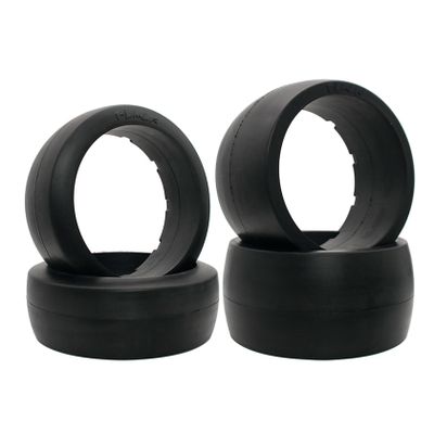 FLMLF Upgrade Front and Rear Inner Foam Inserts for 1/5 HPI ROFUN BAHA KM ROVAN Baja 5B Rc Car Wheel Tire Parts 4pcs/Set Black