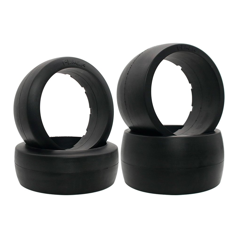 FLMLF Upgrade Front and Rear Inner Foam Inserts for 1/5 HPI ROFUN BAHA KM ROVAN Baja 5B Rc Car Wheel Tire Parts 4pcs/Set Black