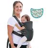 Infantino Carriers Bundle - Swift Classic 2-Way Grey Carrier with Pocket & Flip 4-in-1 Convertible 8-32 lb Carrier view 4