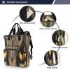 WELLDAY Diaper Bag Backpack - Owl Eyes Large Capacity Baby Bag for Women, Multifunctional Diaper Bag for Travel view 2