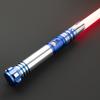 SaberX R2 Dueling Lightsaber LED Illuminated, Duel-Ready Design, Aircraft Aluminum Hilt, Flash on Clash Blade, Ergonomic Grip, Sound Effects for Collector and Enthusiast - 72cm Baselit-Blue view 1