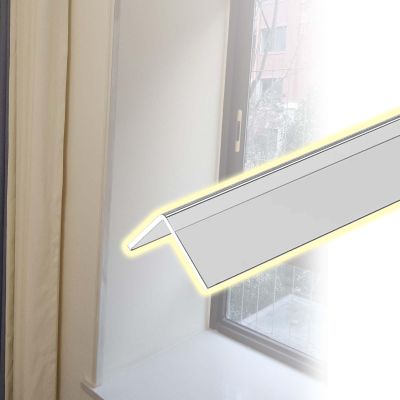 corner protector,corner guards for walls, Wall Corner Protectors Guards Width 1.7 3 4 Cm Wall Corner Protectors Guards, Clear Plastic Edge Protector for Furniture Tile Edge(Color:W 4cm/1.6in,Size:110c