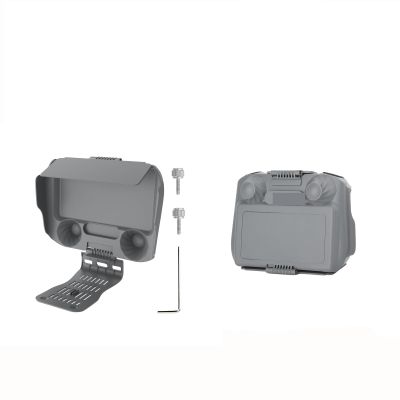 ABZEKH Drone Accessories for 2 in 1 Screen Shade Protector for DJI AIR 3 Remote Controller for RC 2/RC Light Mask Hood Anti-False Contact for Mavic 3/MINI 3 PRO(Color:for DJI rc)
