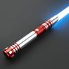 SaberX R2 Dueling Lightsaber  LED Illuminated, Duel-Ready Design, Aircraft Aluminum Hilt, Flash on Clash Blade, Ergonomic Grip, Sound Effects for Collector and Enthusiast - 82cm Xenopixel-Red view 1