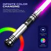SaberX R2 Dueling Lightsaber  LED Illuminated, Duel-Ready Design, Aircraft Aluminum Hilt, Flash on Clash Blade, Ergonomic Grip, Sound Effects for Collector and Enthusiast - 82cm Xenopixel-Red view 4