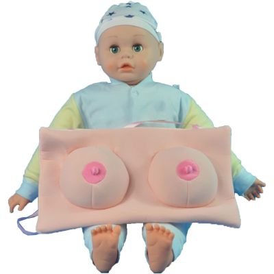 2in1 Women Breast Model and Infant Care Model Set Breastfeeding Educational Tool for Lactation Teaching Nursing Trainning