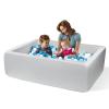 Foam Ball Pit for Toddlers - 47" x 35" Extra Thick Rectangular Baby Ball Pit, Extra Large Toddler Ball Pit with No Balls, Indoor Outdoor Soft Ball Pool Children Playpen, Ideal Gift for Kids view 1