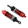 Upgrade parts Compatible With Traxxas 1/10 For Slash 4x4 Aluminium Alloy Shock Absorber Assembled Full Metal Big Bore Shocks Front & Rear RC Car Truck Acc(Color:2) view 4