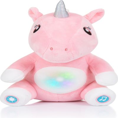 Chipolino, Soft Toy Music Box, Three Different Lullabies, Night Light, Pink