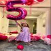 Hot Pink Number 5 Balloon 40 Inch, 5 Balloon Number, 5th Birthday Decorations, Hot Pink Party Supplies for Boys Girls view 4
