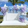 13ft White Bounce House Commercial Grade 100% PVC White Bouncy Castle for Wedding Memorable Birthday Parties & Event view 1