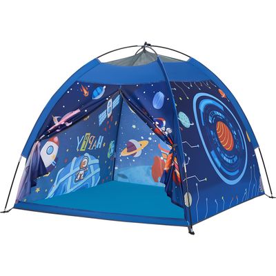 Mnagant Space World Play Tent Galaxy Dome Playhouse for Boys and Girls Imaginative Play-Astronaut Space for Kids Indoor and Outdoor Fun, Perfect Kids Gift- 47" x 47" x 43"