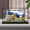 HAIWENFEIQI Acrylic Display Case for Lego10316 CastleBox Compatible LegoModel Gift Storage Display (Model not Included) (Boutique Painted Patterns) view 2