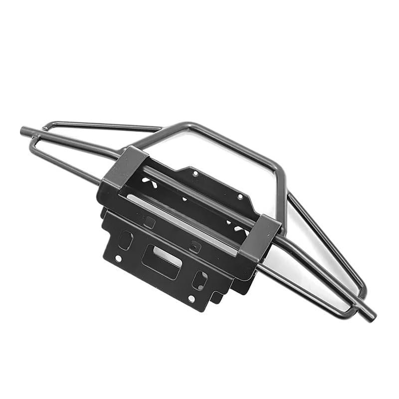 DAYUDDRICAR for Axial SCX10 III 1/10 RC Car Metal Front Bumper Guard Kit Replacement for Axial SCX10 III 1/10 RC Car Accessories Part(Color:Black)