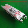 TOUCAN RC HOBBY DTRC X55 Waterproof Remote Control Racing Boats 130km/h High-Speed RC Boat Model view 4