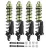 110MM Metal Front Rear Shocks Shock Absorber RC Upgraded Parts for TRAXXAS 1/10 Slash Remo Hobby HuanQi 727 Short Truck RC Car, Green view 1