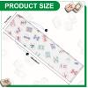 Bulyoou 2 Pcs Drawstring Mahjong Bags Protective Sleeve for Mahjong Racks and Pushers Printed Tile Bag 26 Inch, White, Empty Mah jong Bag Only(Boho Style) view 2