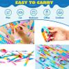 JOYIN Pop Fidget Toys pops Bulk 100 Pack Party Favors for Kids 4-8,8-12 Year, Fidget Bracelets Sensory Toys for Birthday Carnival Valentine Prizes Gifts Goodie Bags Stuffers for Kids view 4