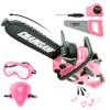 Toy Choi's Kids Toy Chainsaw - Pretend Play Construction Tool Electric Chainsaw Toy for Kids , Toy Tool Set Outdoor Gardening Play, Pink Toys for Girls 3-5 + view 1