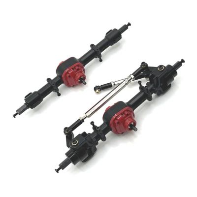 cvking RC Vehicle Axles Compatible with MN MN82 LC79 MN78 1/12 RC Car Parts Front and Rear Axle Assemblies RC Car Front Rear Axle Set Upgrade Parts(Color:2,Size:1Set)