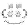 cvking RC Vehicle Axles Compatible with TRX4M 1/18 RC Car Front Rear Axle Set Upgrade Parts Complete Aluminum Alloy Front and Rear Axle with Gear(Color:1) view 4