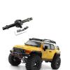 cvking RC Vehicle Axles Compatible with RGT for 86100 86100JC FTX5579 1/10 RC Car Aluminum Alloy Front and Rear Axle Housings RC Car Part RC Car Accessories(Color:2) view 3